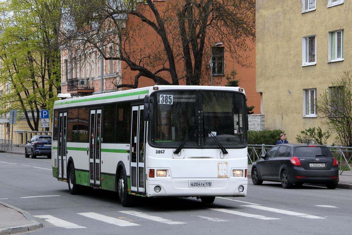 Санкт-Петербург, ЛиАЗ-5293.60 № 3862