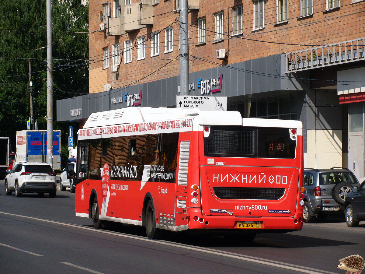 Нижегородская область, ЛиАЗ-5292.67 (CNG) № 21867