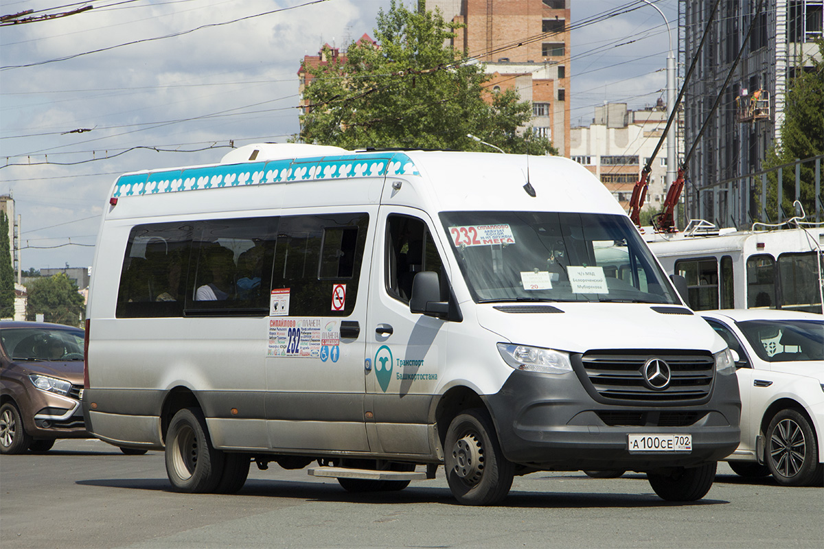 Башкортостан, Луидор-2236XA (MB Sprinter) № А 100 СЕ 702