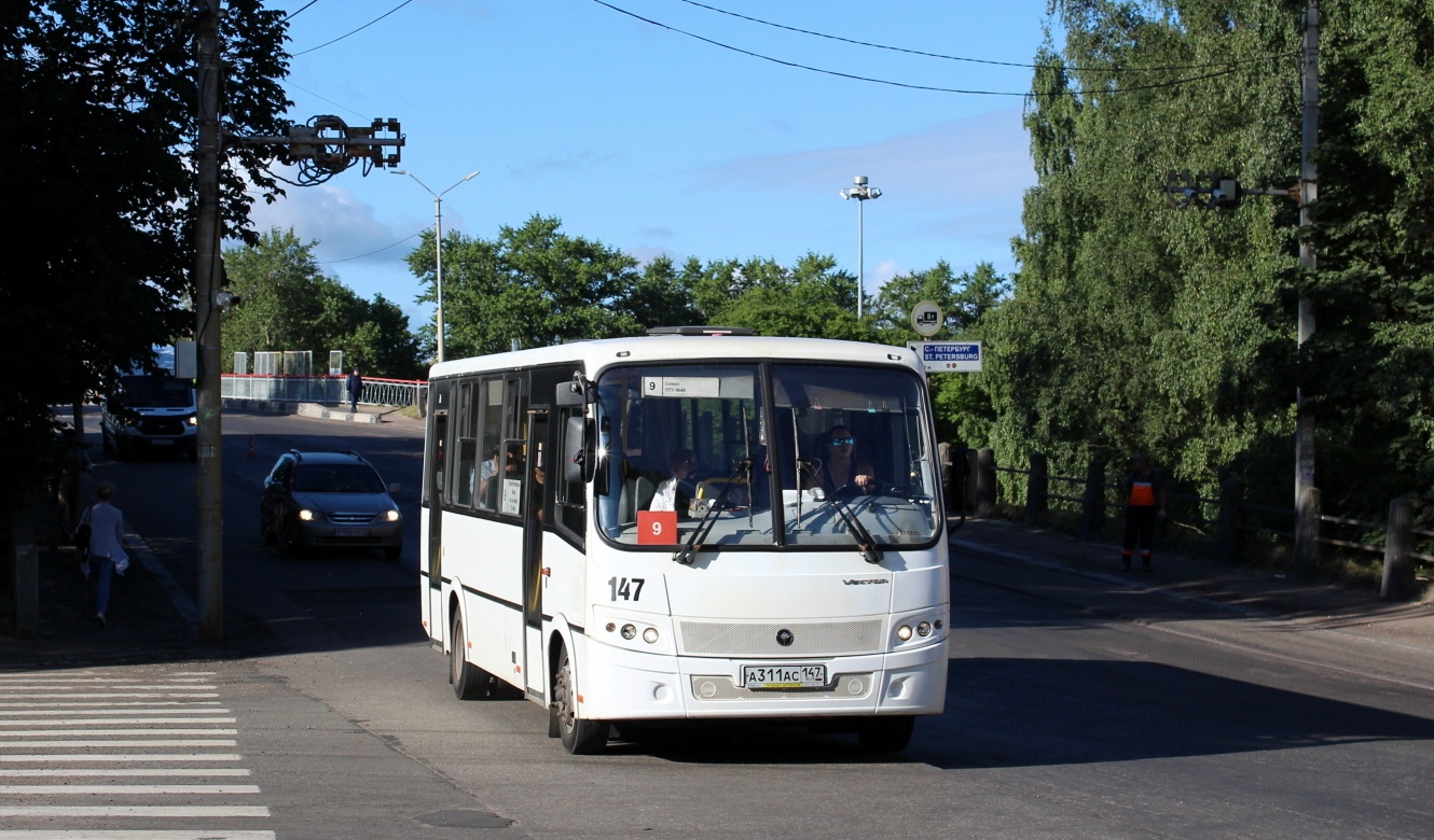 Ленинградская область, ПАЗ-320412-05 "Вектор" № 147