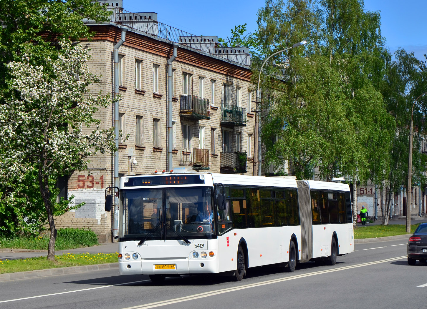 Sankt Petersburg, LiAZ-6213.20 Nr 5413