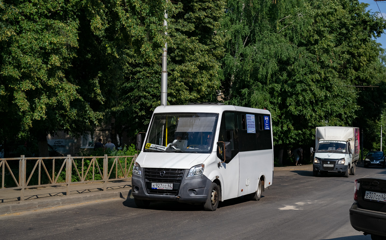 Ryazan region, GAZ-A64R42 Next № К 927 СС 62