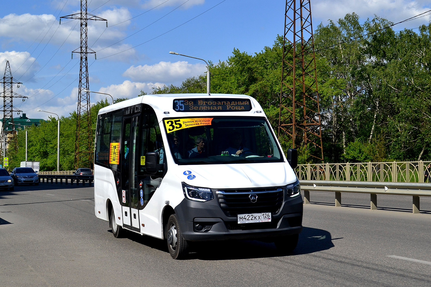 Ставропольский край, ГАЗ-A68R52 City № М 422 КХ 126