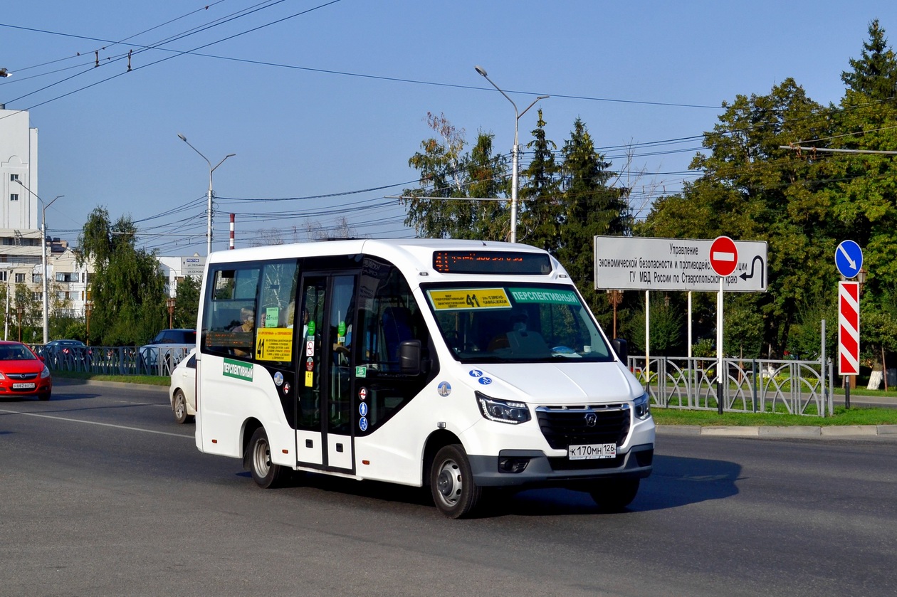 Ставропольский край, ГАЗ-A68R52 City № К 170 МН 126