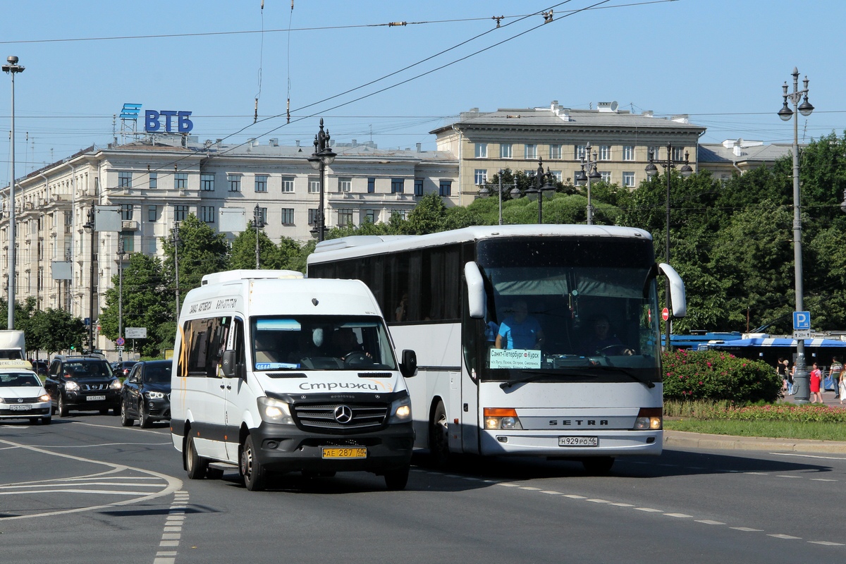 Псковская область, Луидор-223602 (MB Sprinter) № АЕ 287 60