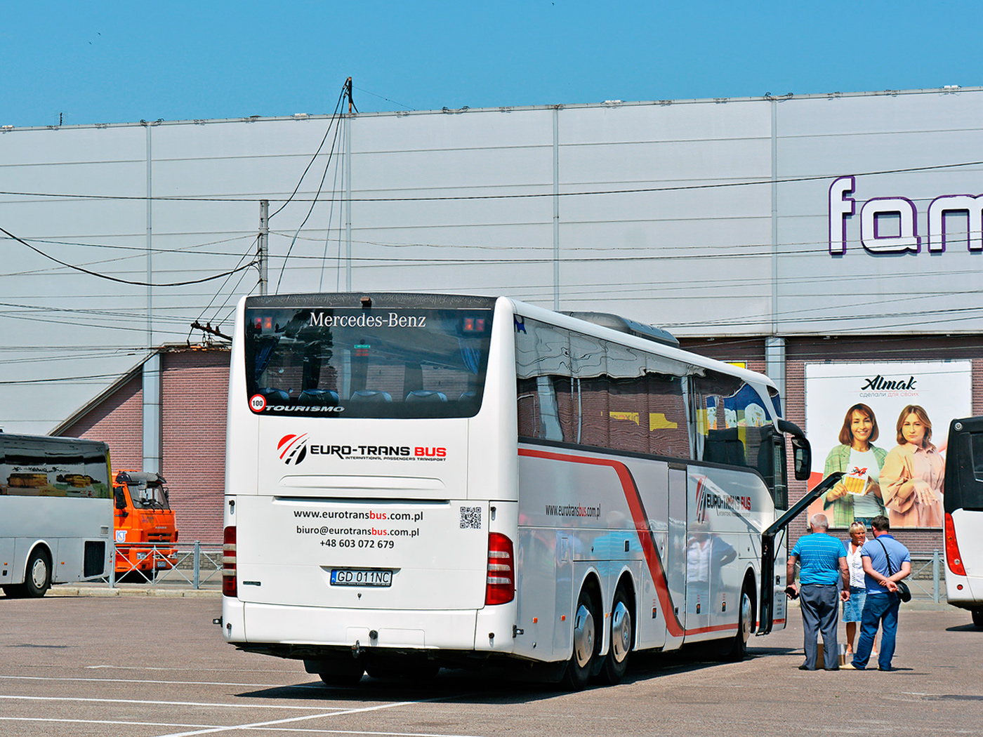 Польша, Mercedes-Benz Tourismo II M/3 16RHD № GD 011NC