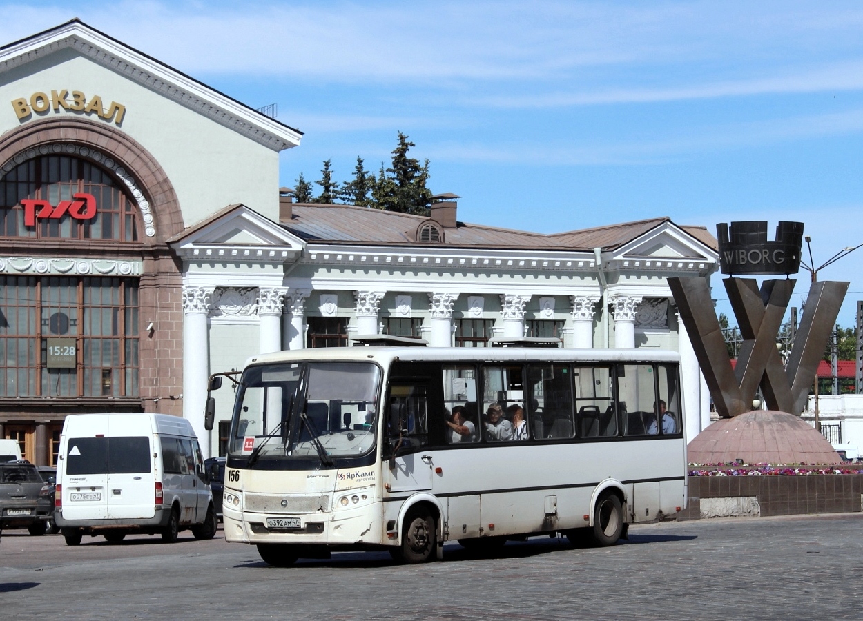 Ленинградская область, ПАЗ-320412-05 "Вектор" № 156