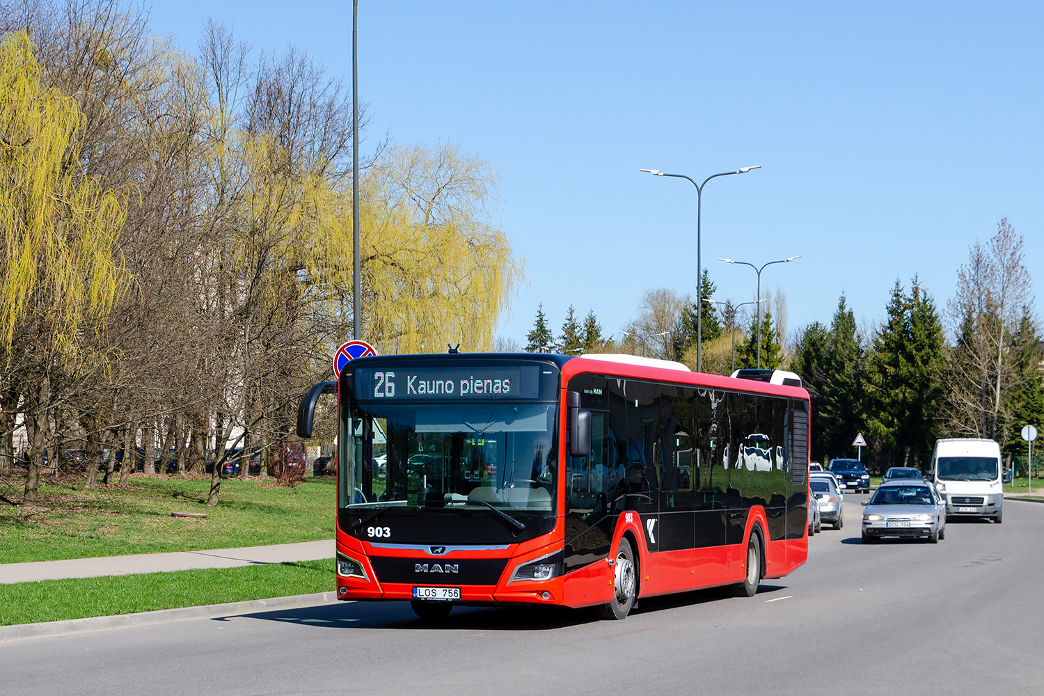 Литва, MAN 12C Lion's City 12 NL330 EfficientHybrid № 903