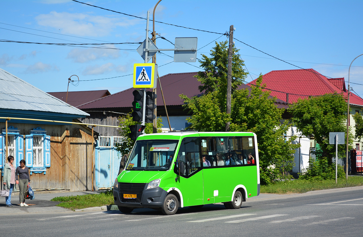 Тюменская область, ГАЗ-A64R45 Next № АМ 478 72