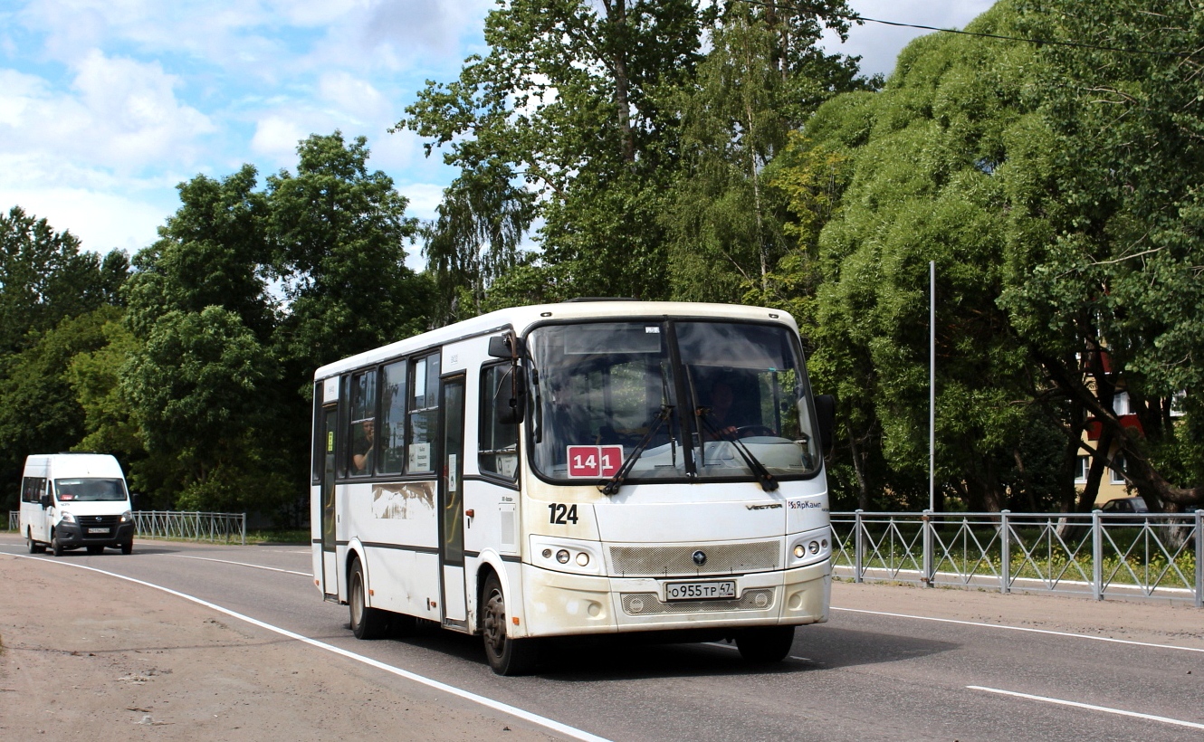 Ленинградская область, ПАЗ-320412-04 "Вектор" № 124