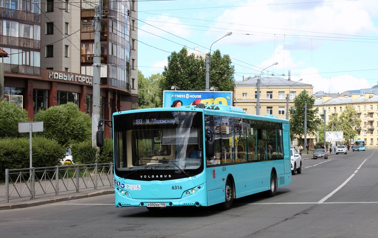 Санкт-Петербург, Volgabus-5270.G4 (LNG) № 6316