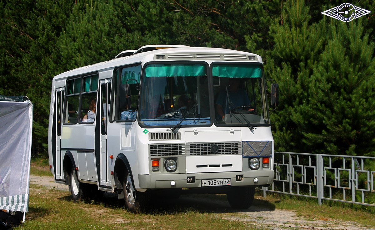 Томская область, ПАЗ-32053 № Е 105 УН 70