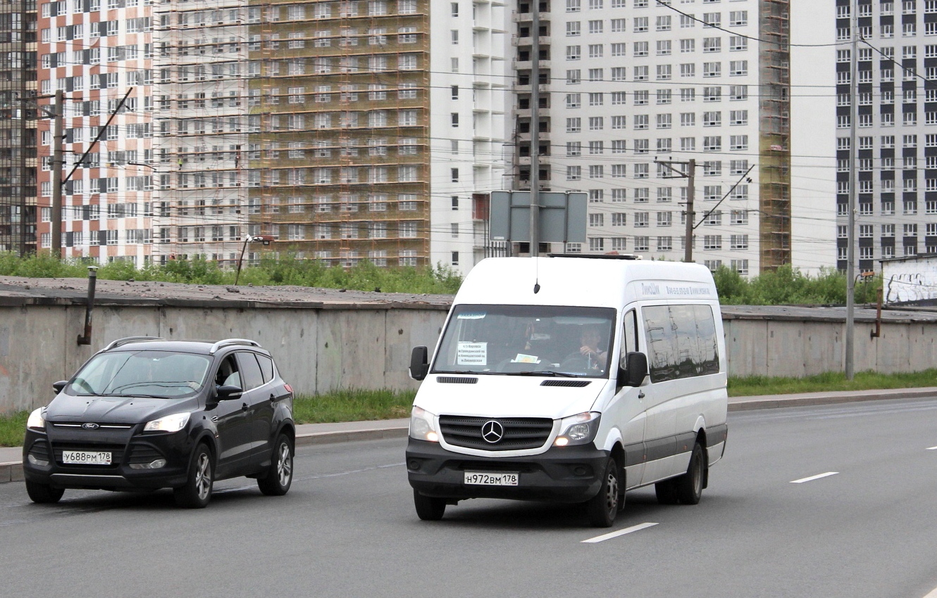 Санкт-Петербург, Луидор-22360C (MB Sprinter) № Н 972 ВМ 178