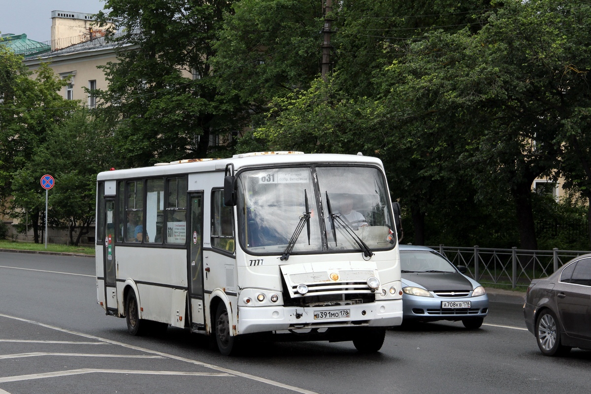 Ленинградская область, ПАЗ-320412-05 № 7777