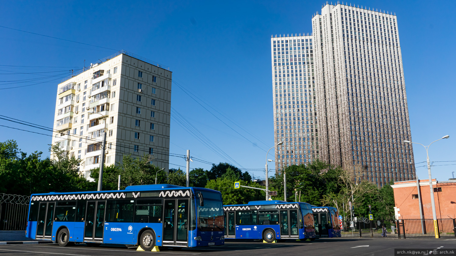 Москва, Mercedes-Benz Conecto II № 080394