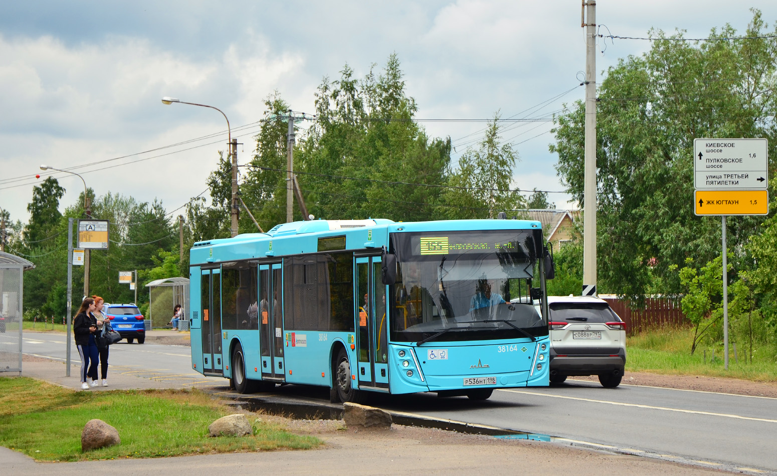 Санкт-Петербург, МАЗ-203.945 № 38164