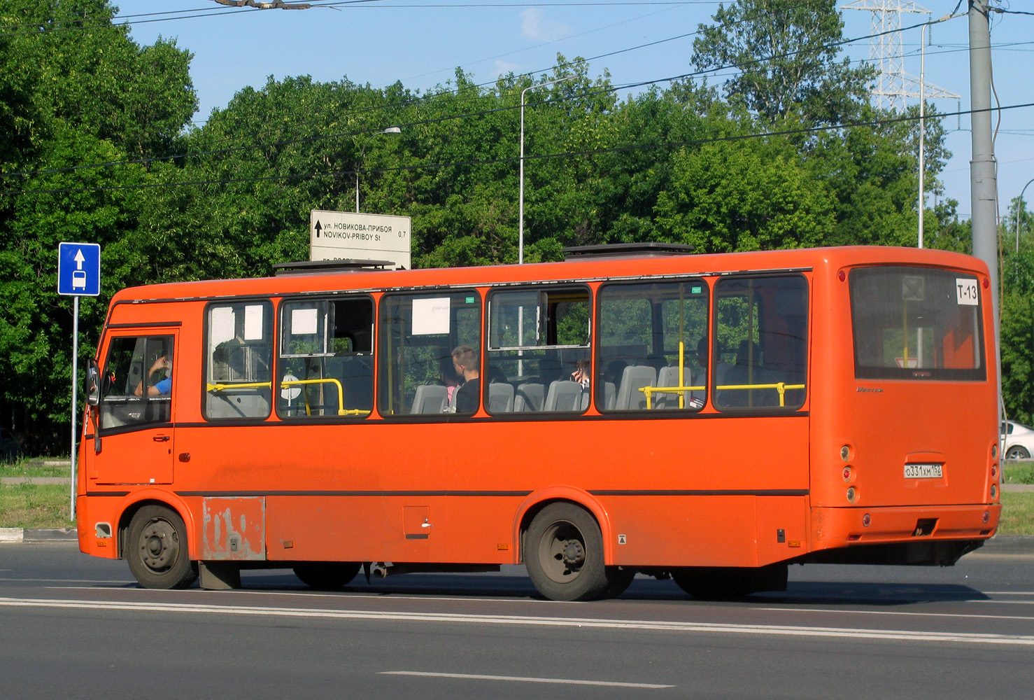 Нижегородская область, ПАЗ-320414-05 "Вектор" № О 331 ХМ 152