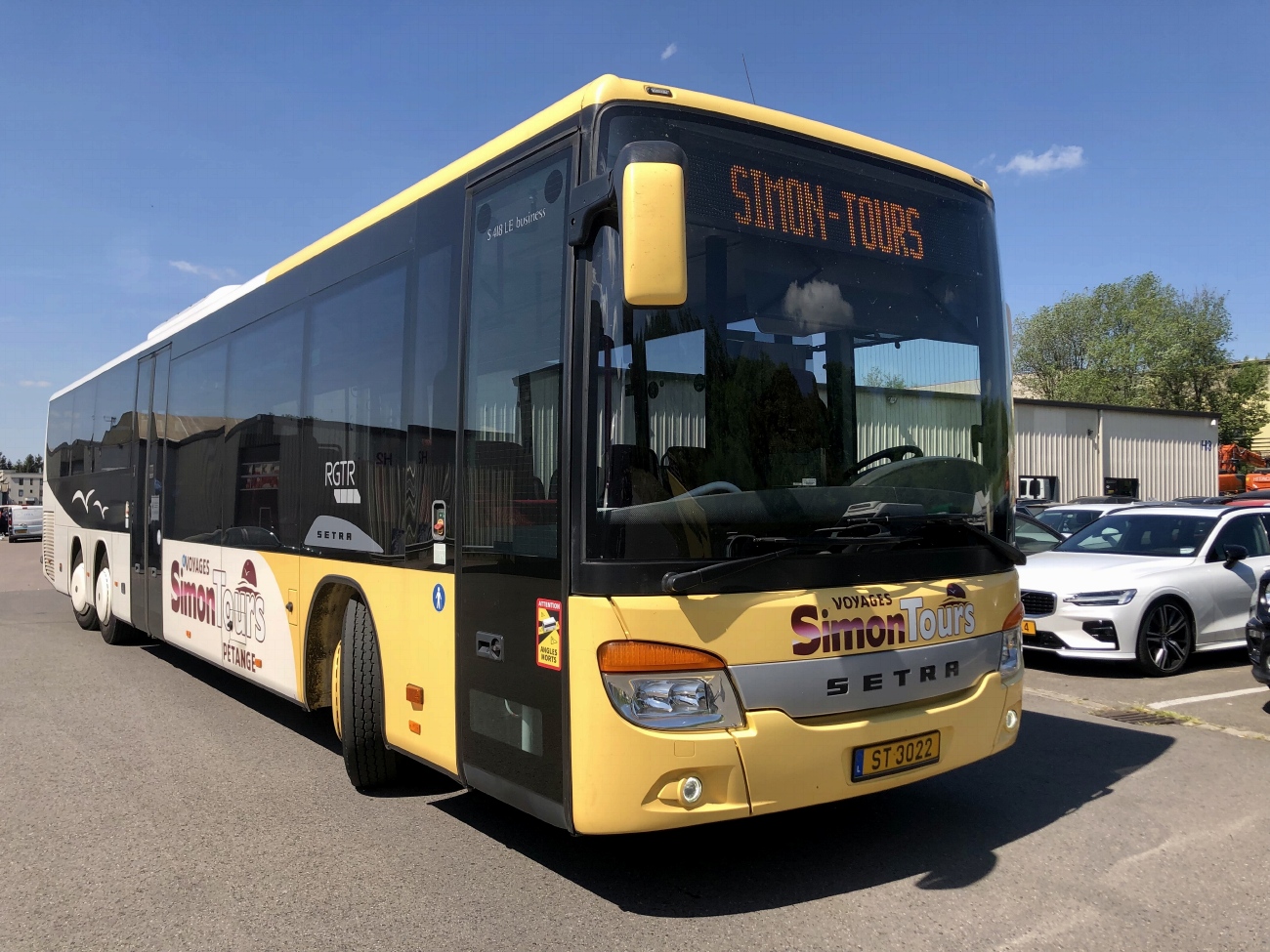 Luxembourg, Setra S418LE business Nr. ST 3022