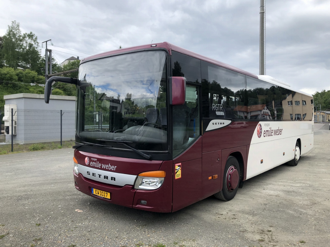 Люксембург, Setra S415UL № EW 1017