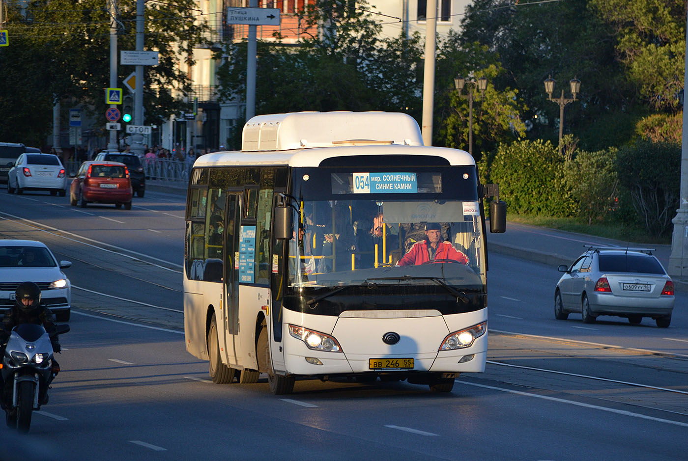 Свердловская область, Yutong ZK6852HG № ВВ 246 55