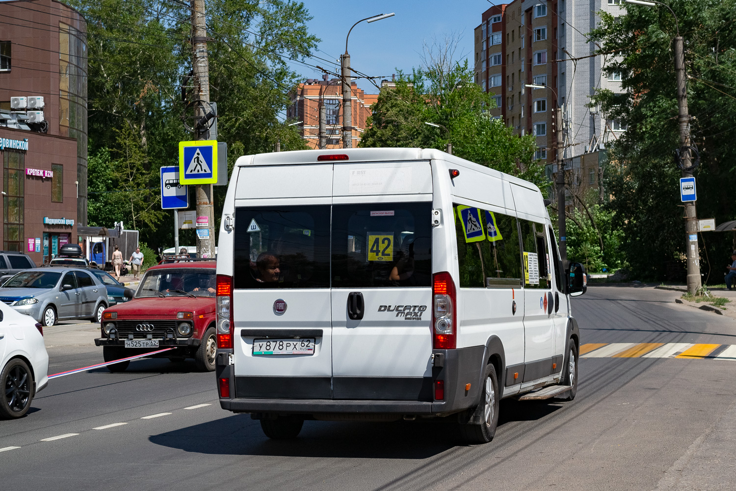 Рязанская область, Нижегородец-FST613 (FIAT Ducato) № У 878 РХ 62