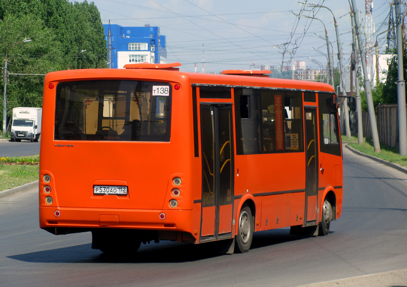 Нижегородская область, ПАЗ-320414-05 "Вектор" № Р 530 АО 152