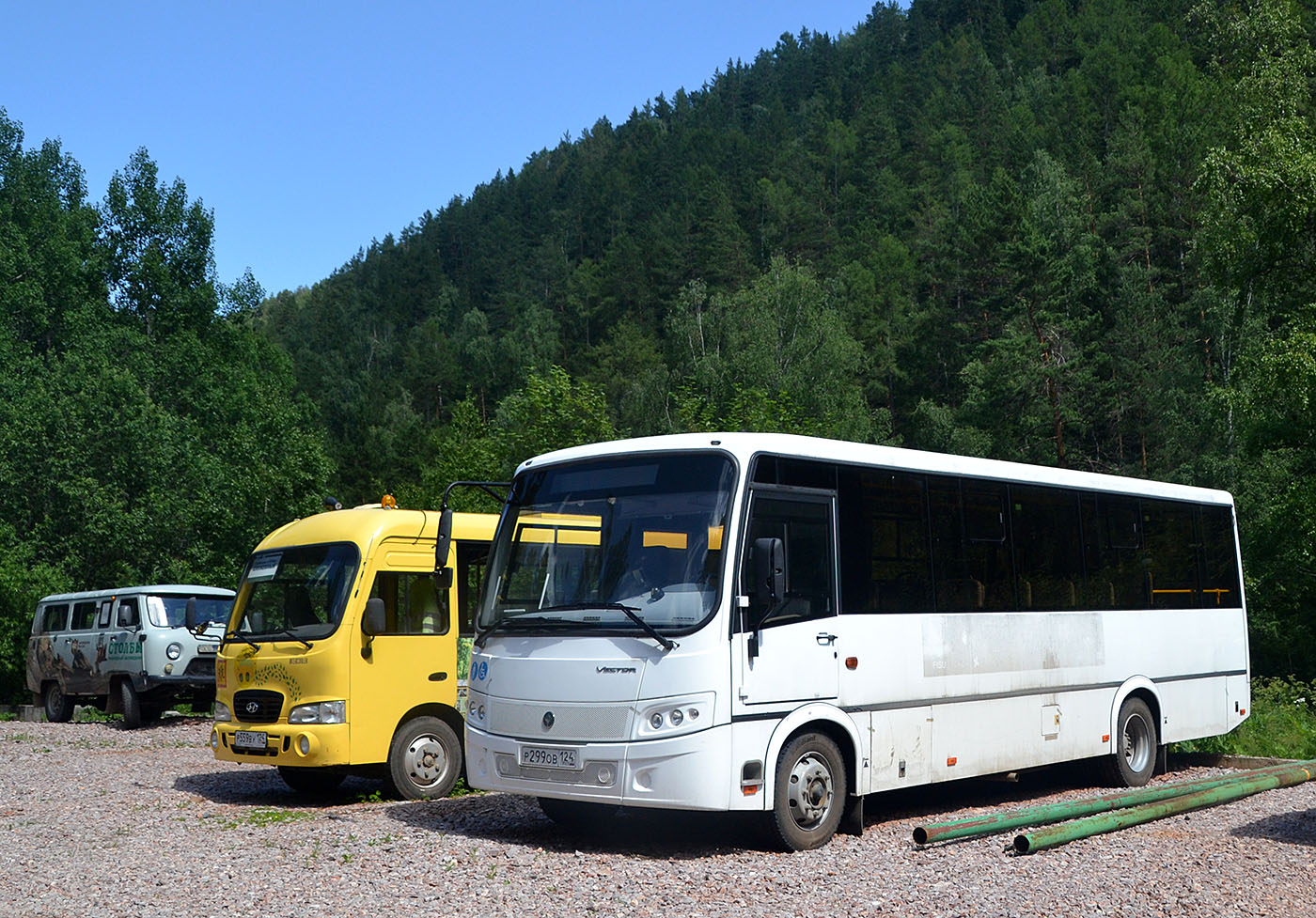 Красноярский край, ПАЗ-320414-04 "Вектор" (1-2) № Р 299 ОВ 124