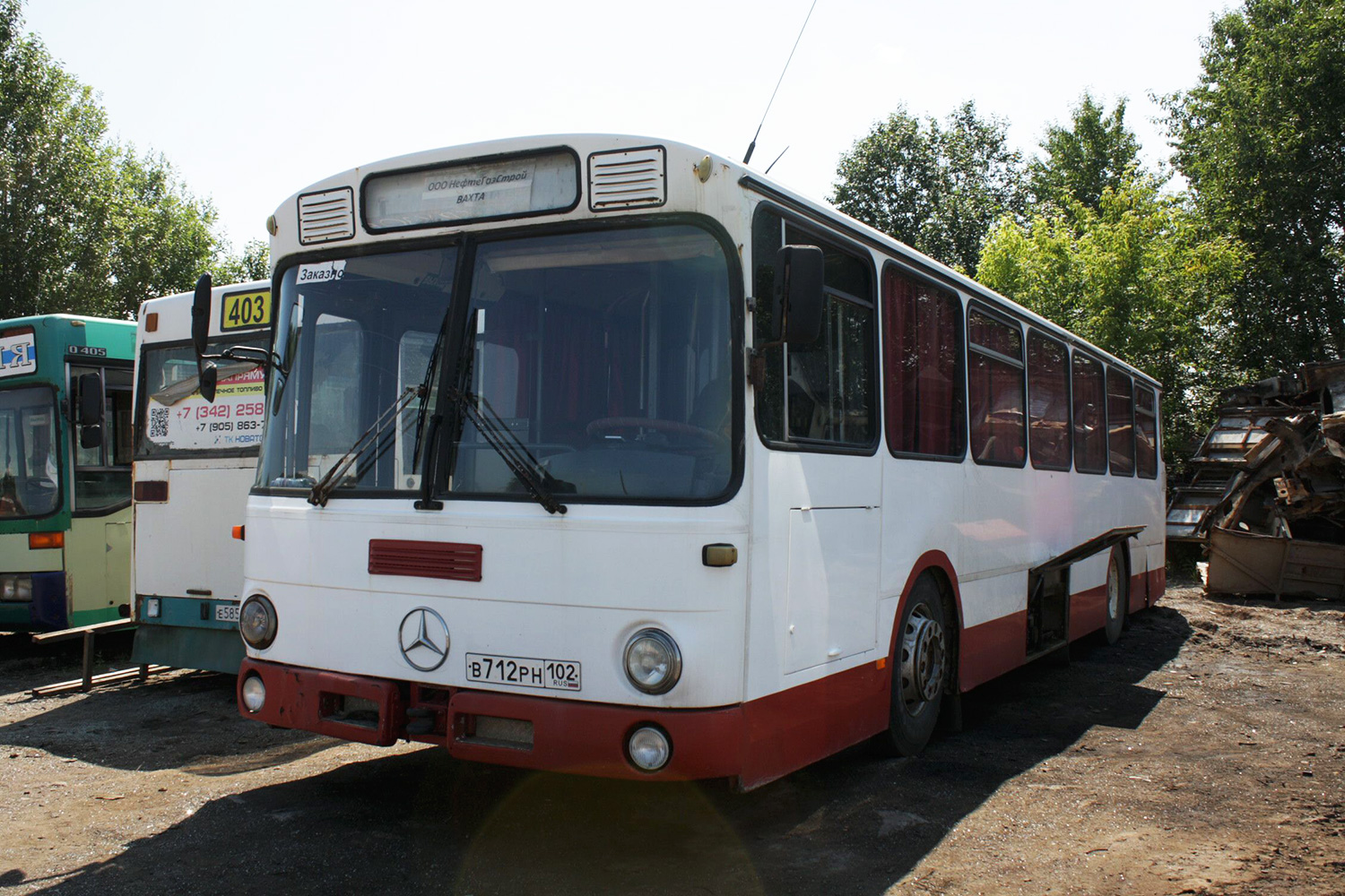 Башкортостан, Mercedes-Benz O305 № В 712 РН 102