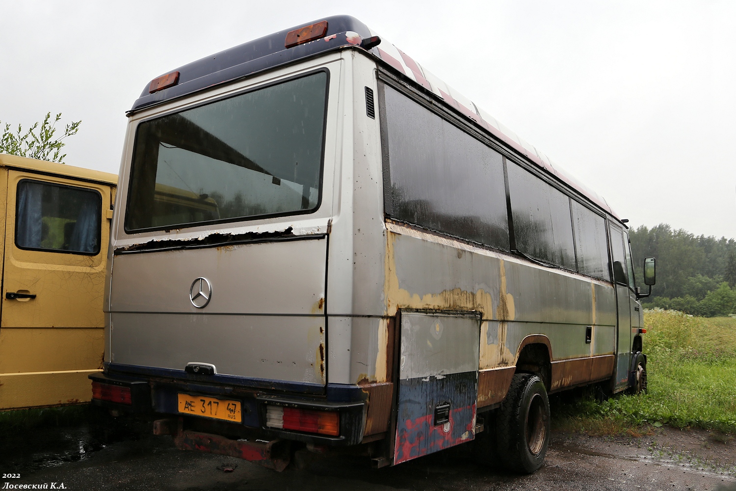 Ленинградская область, Mercedes-Benz Vario 614D № АЕ 317 47