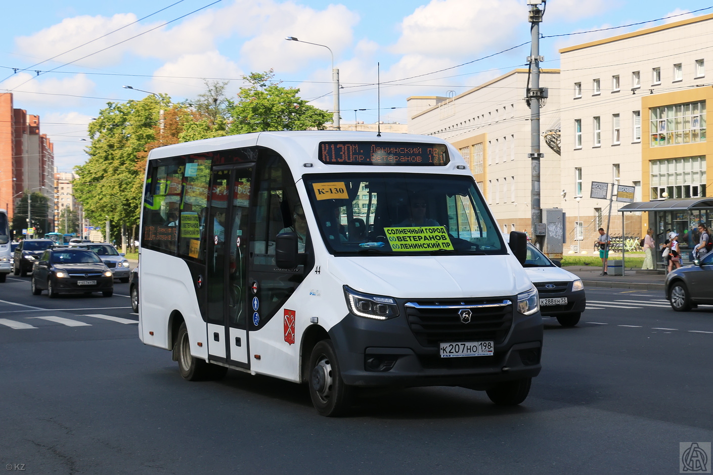 Szentpétervár, GAZ-A68R52 City sz.: 44