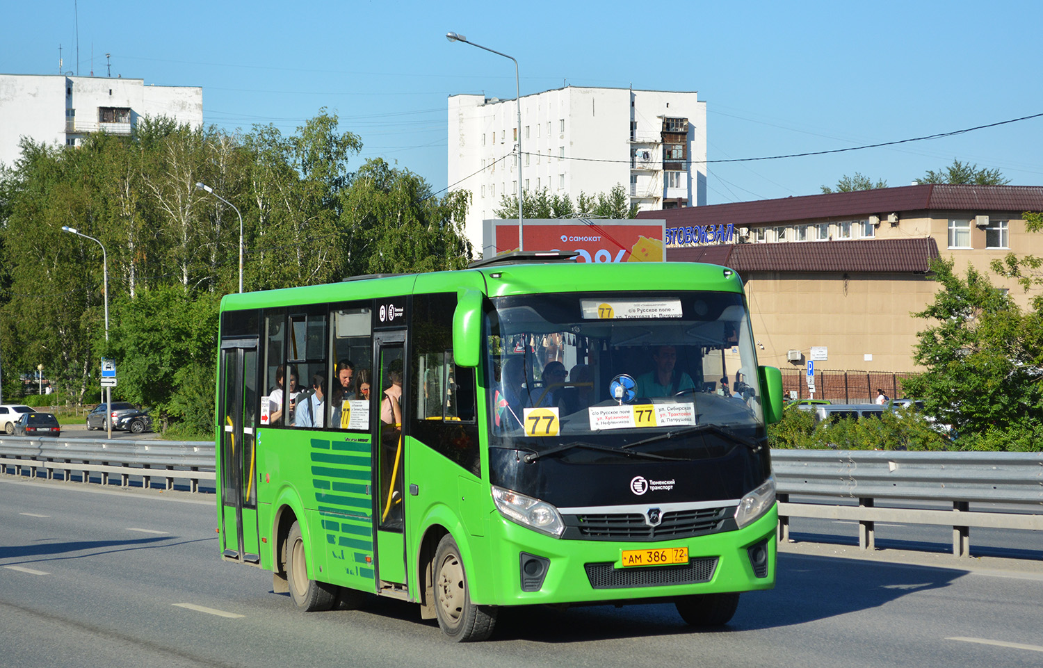 Tumen region, PAZ-320435-04 "Vector Next" № АМ 386 72