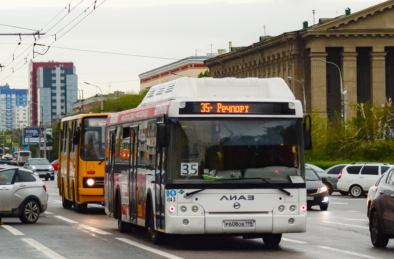 Волгоградская область, ЛиАЗ-5292.67 (CNG) № 4143