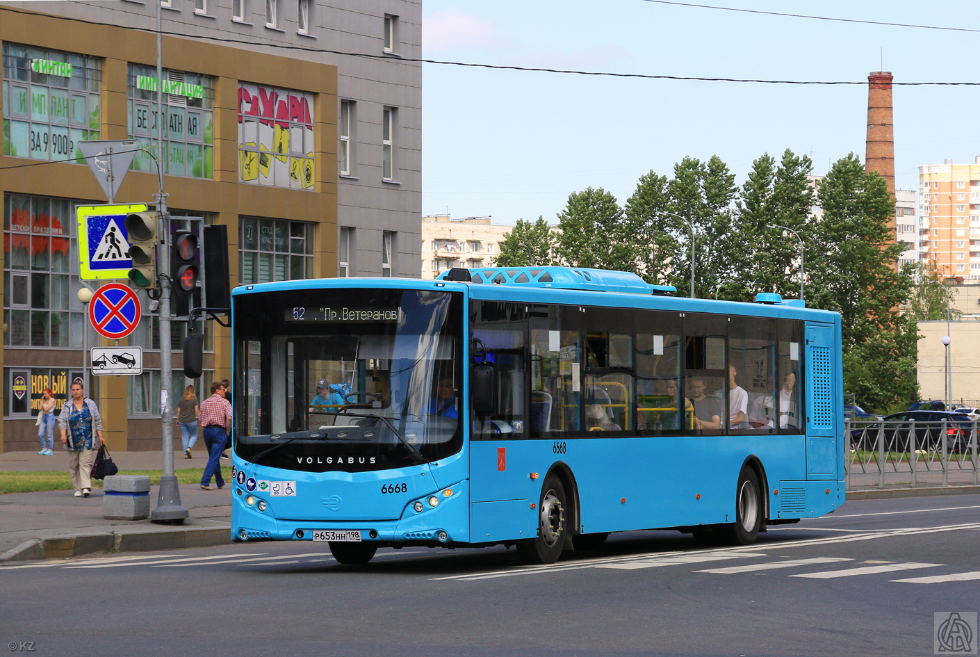 Санкт-Петербург, Volgabus-5270.G4 (LNG) № 6668