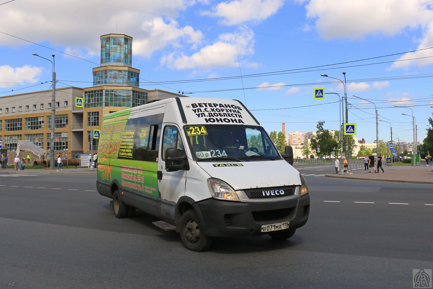 Санкт-Петербург, Росвэн-3265 (IVECO Daily 50С15) № В 071 МА 178