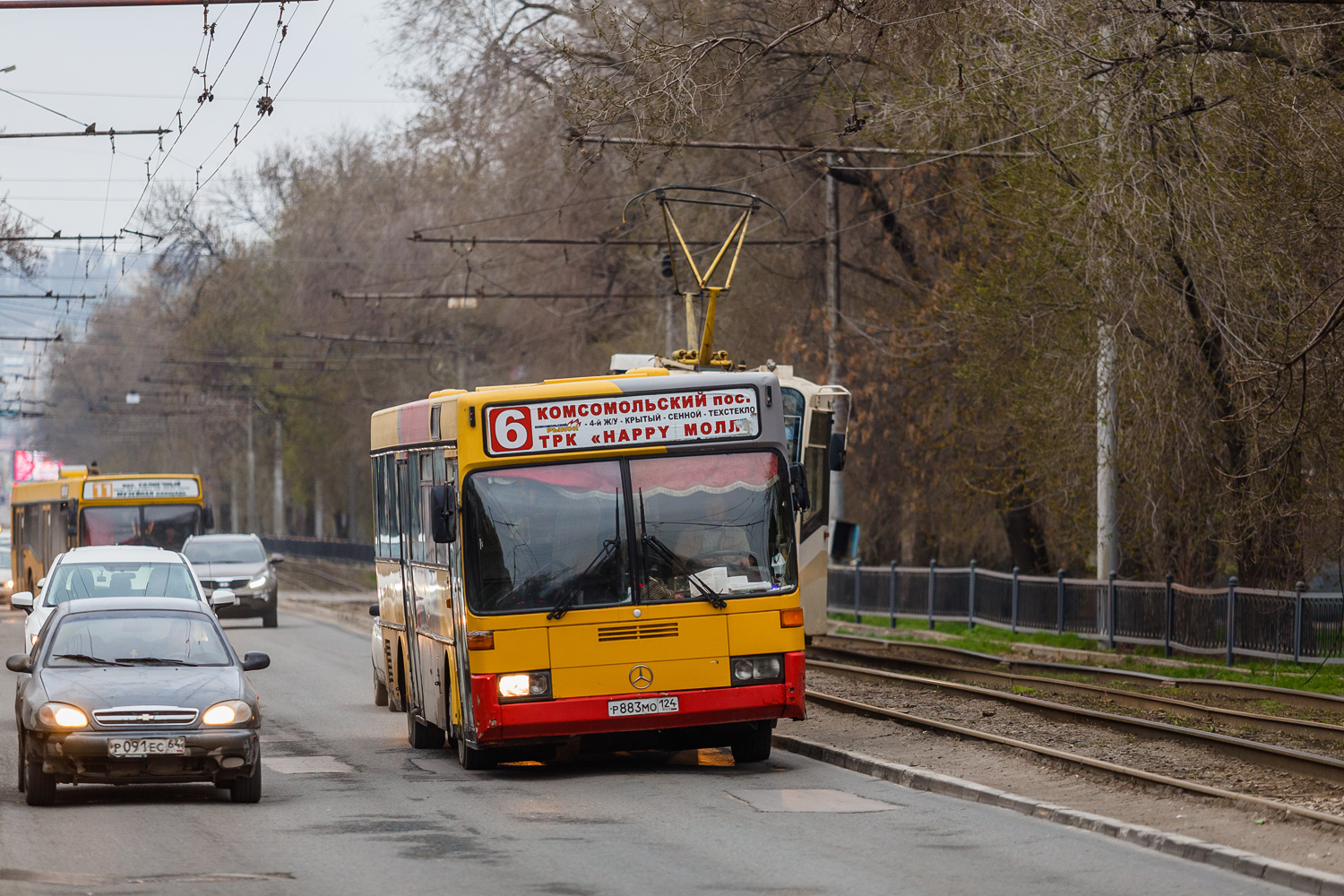 Саратовская область, Mercedes-Benz O405 № Р 883 МО 124