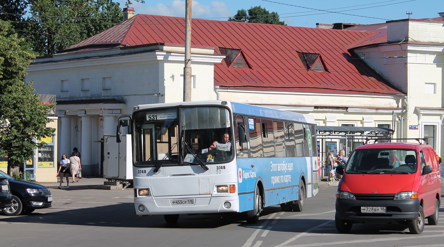 Ленинградская область, ЛиАЗ-5256.60 № 3748