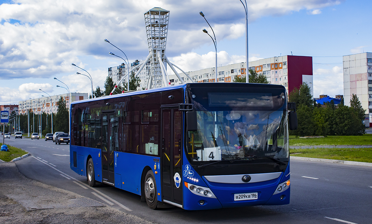 Ханты-Мансийский АО, Yutong ZK6118HGA № В 209 КВ 186