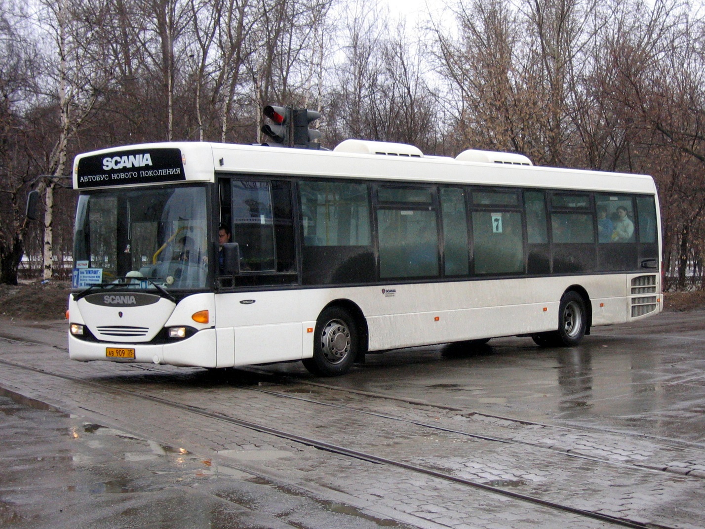 Вологодская область, Scania OmniLink I (Скания-Питер) № АВ 909 35