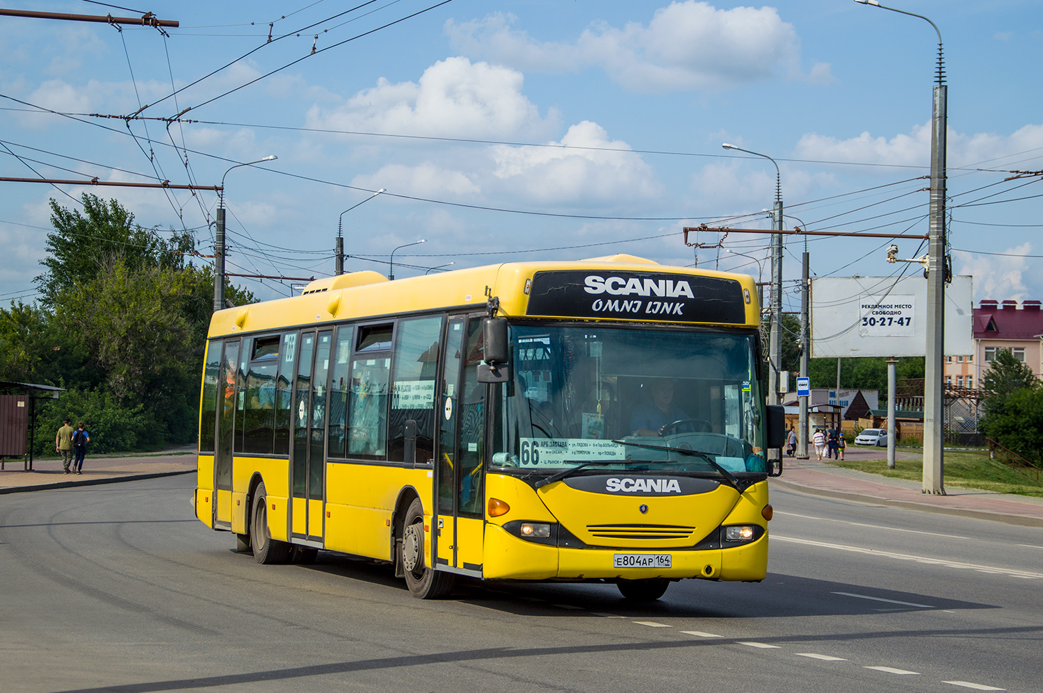 Пензенская область, Scania OmniLink I (Скания-Питер) № Е 804 АР 164