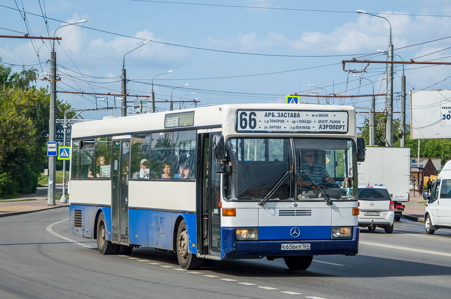 Пензенская область, Mercedes-Benz O405 № Е 656 КР 164