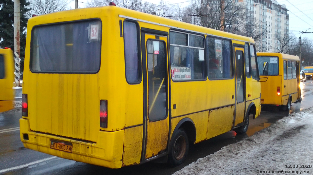 Полтавская область, БАЗ-А079.14 "Подснежник" № BI 4035 AA