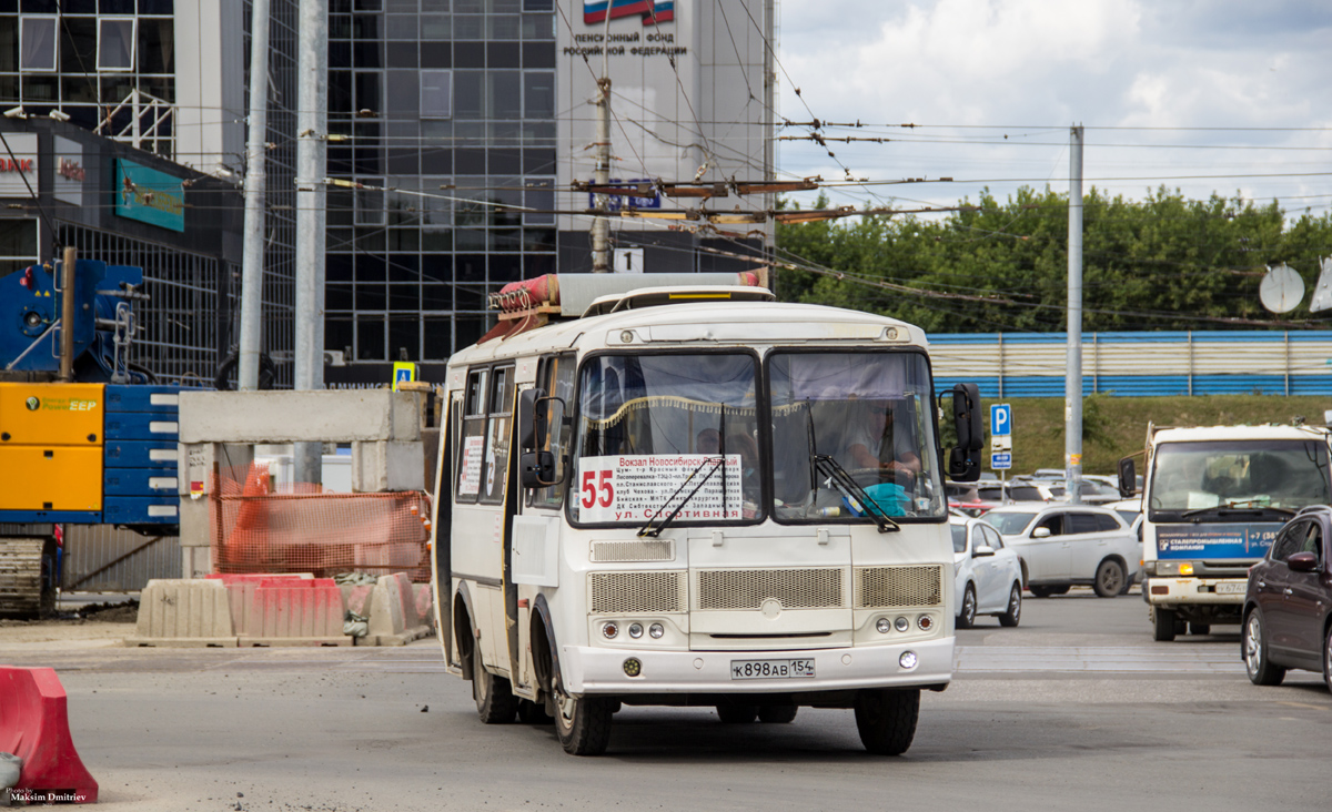 Новосибирская область, ПАЗ-32054 № К 898 АВ 154