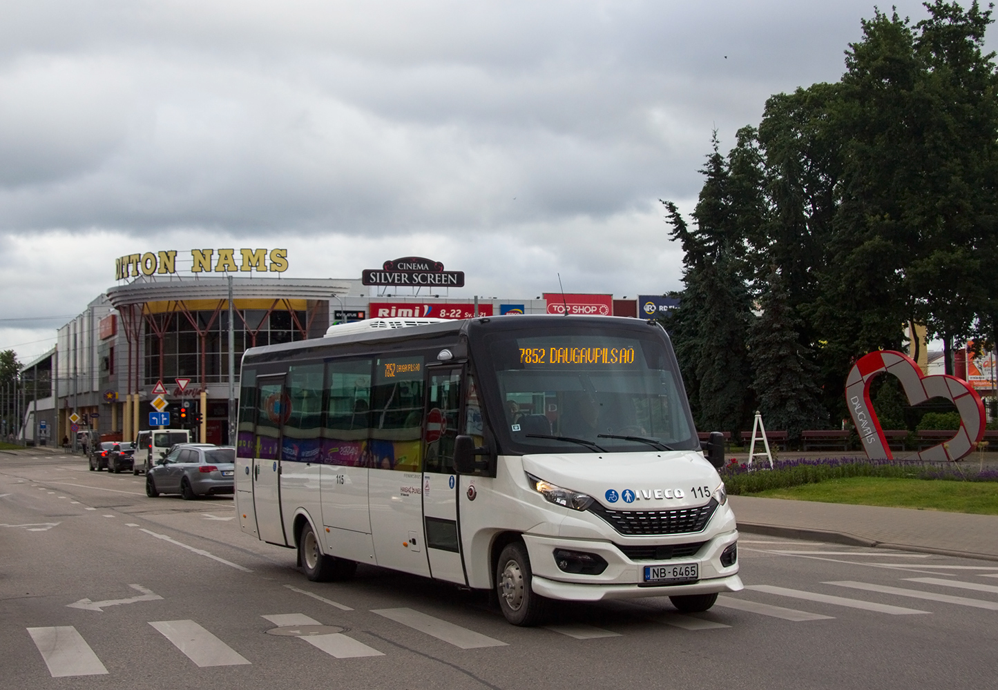 Латвия, Feniksbus FBI90P № 115