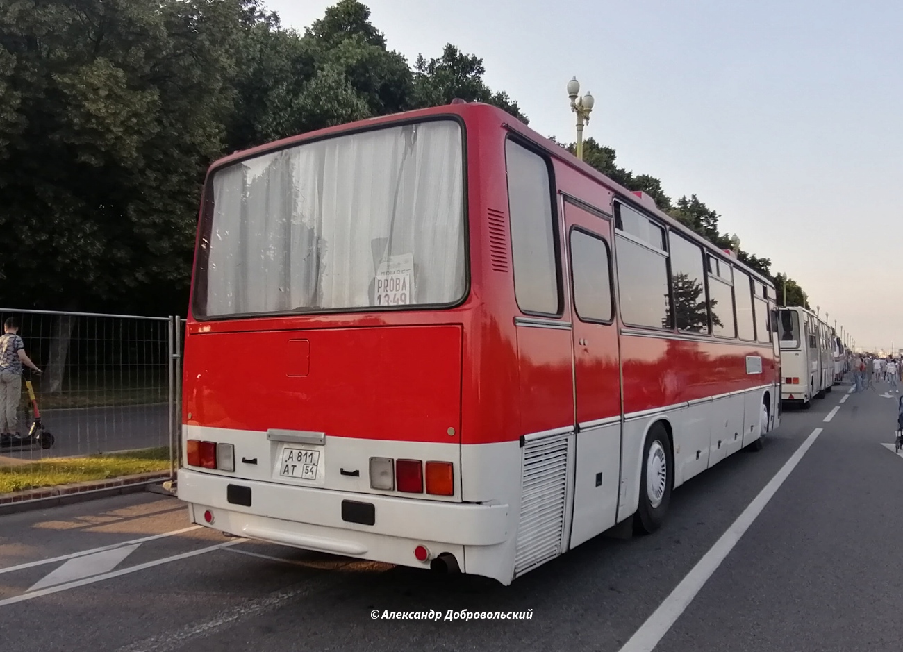 Москва, Ikarus 250.93 № А 811 АТ 54