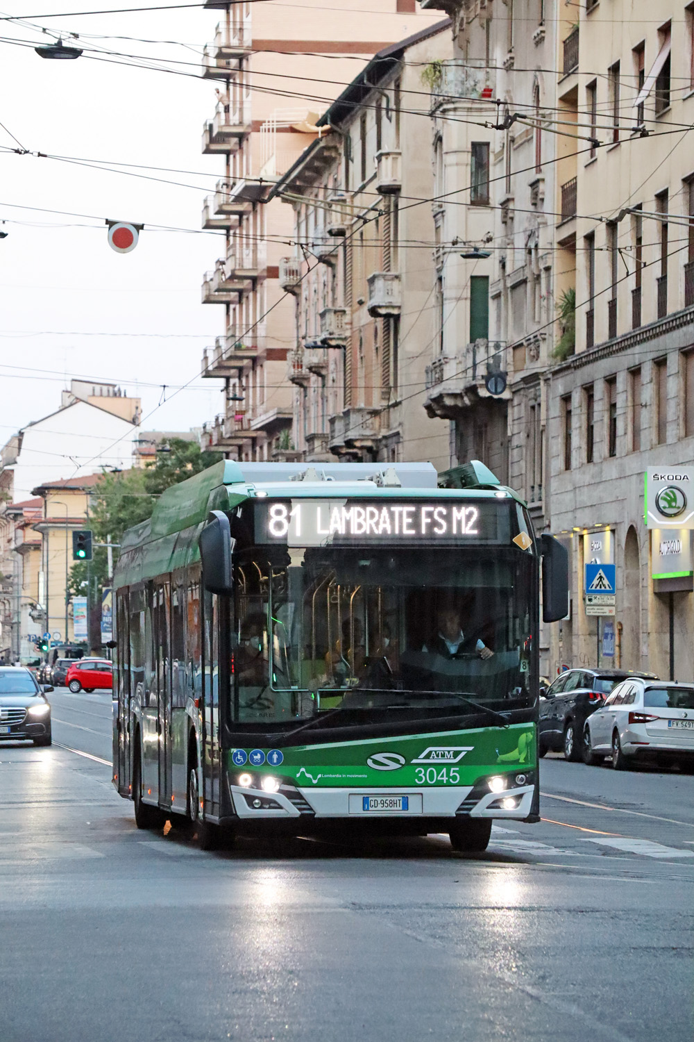 Италия, Solaris Urbino IV 12 electric № 3045