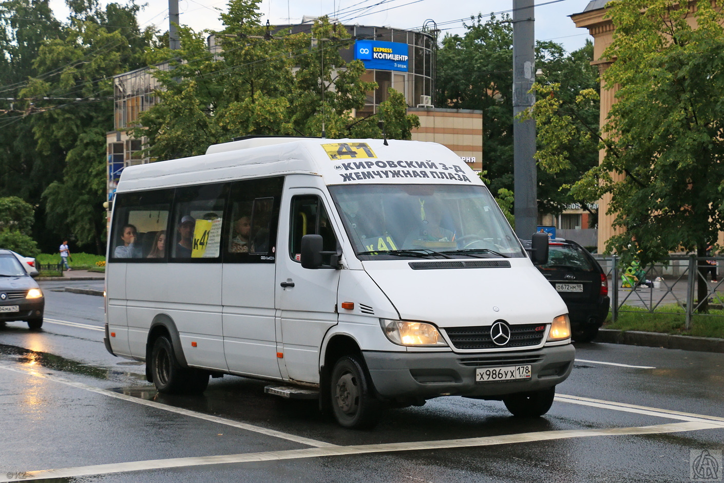 Санкт-Петербург, Луидор-223206 (MB Sprinter Classic) № Х 986 УХ 178