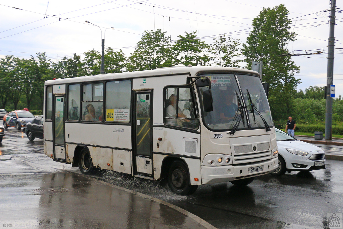 Санкт-Петербург, ПАЗ-320402-05 № 7905