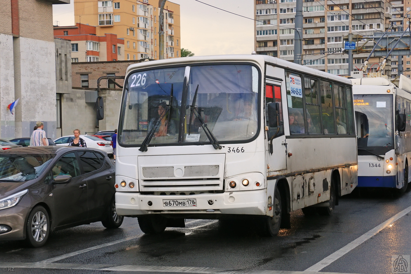 Санкт-Петербург, ПАЗ-320402-05 № n466