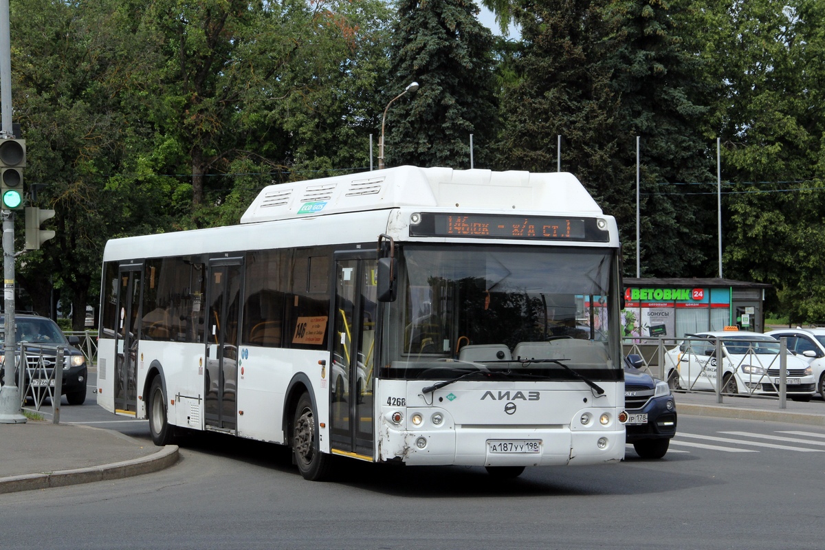 Санкт-Петербург, ЛиАЗ-5292.67 (CNG) № 4268