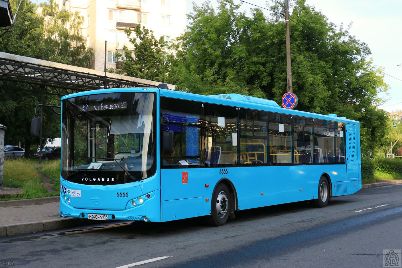 Санкт-Петербург, Volgabus-5270.G4 (LNG) № 6666